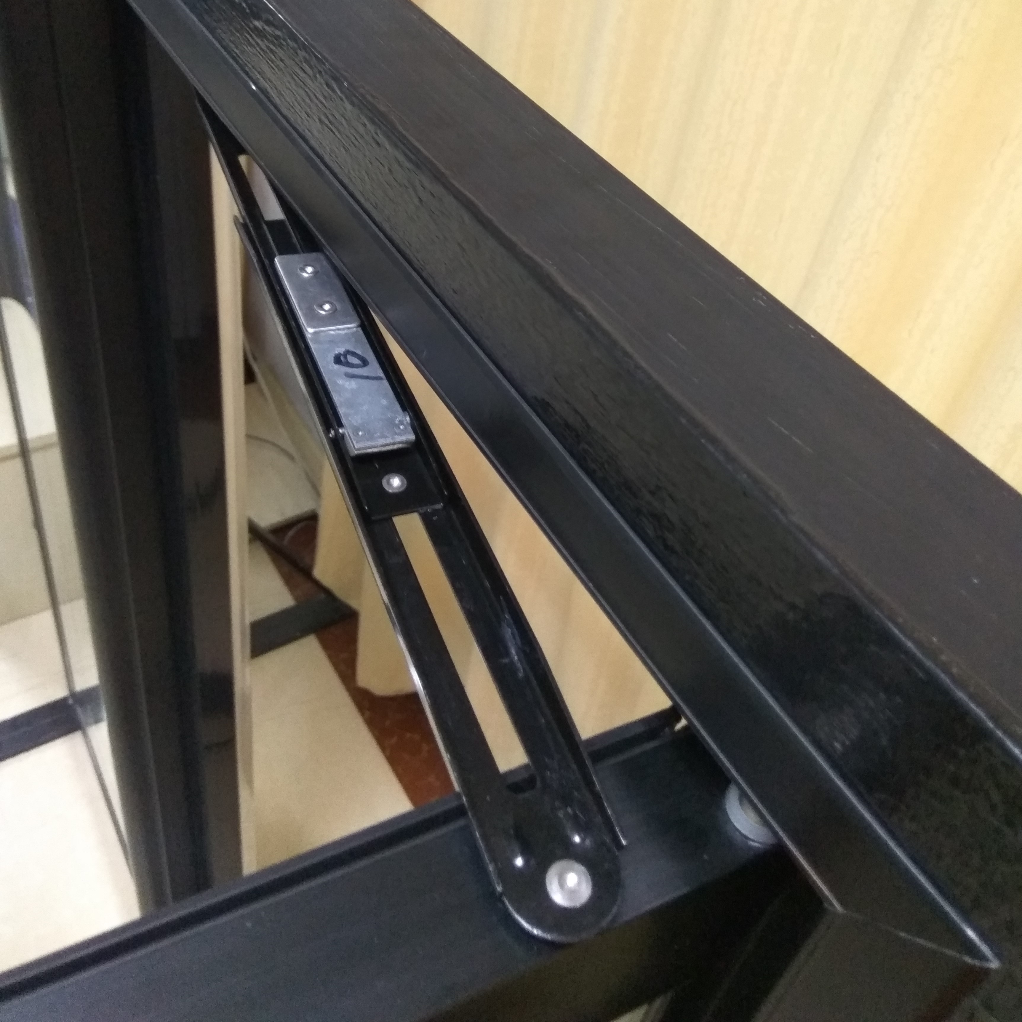 Walkin cooler glass door and frame